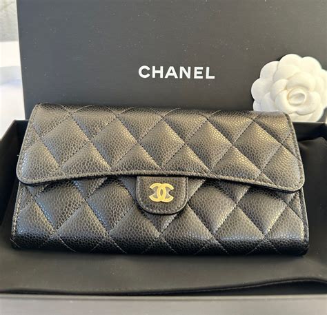 boy chanel flap wallet review|chanel classic long flap wallet.